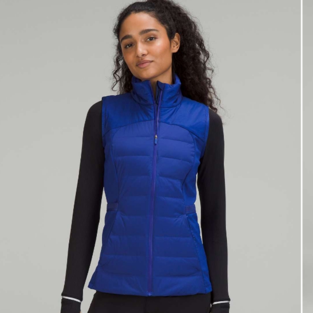NWT Lululemon Down for It All Vest Psychic Size 6